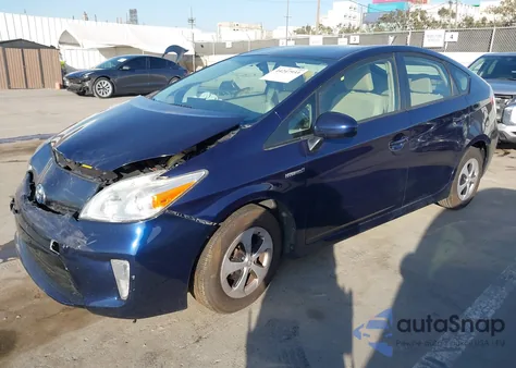 2013 Toyota Prius Three z USA, uszkodzony, nr VIN JTDKN3DU1D1649069